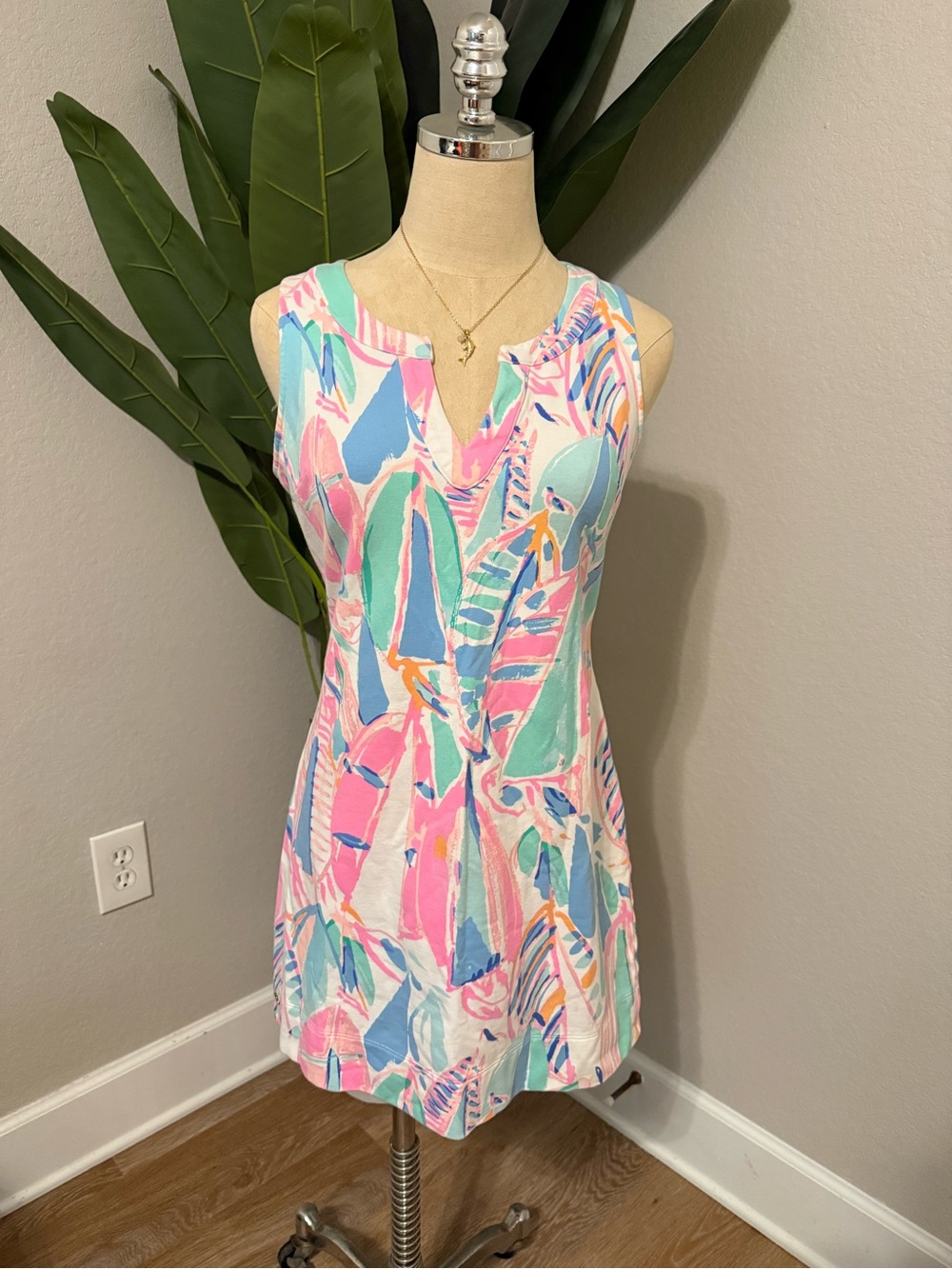 Lilly Pulitzer Estrada "Out to Sea" French Terry Shift Dress